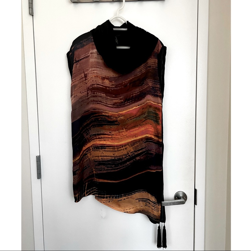 Mango Painted Slouch Dress